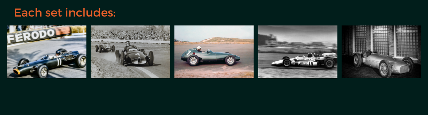 Silverstone Historic - Postcard Bundle