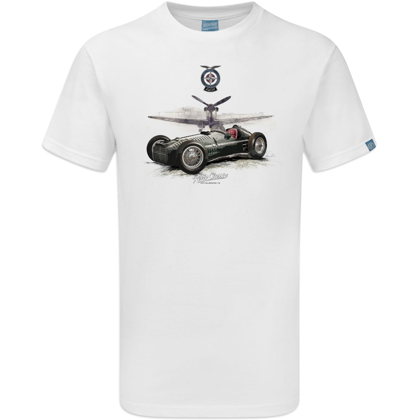 BRM V16 and Spitfire T-Shirt