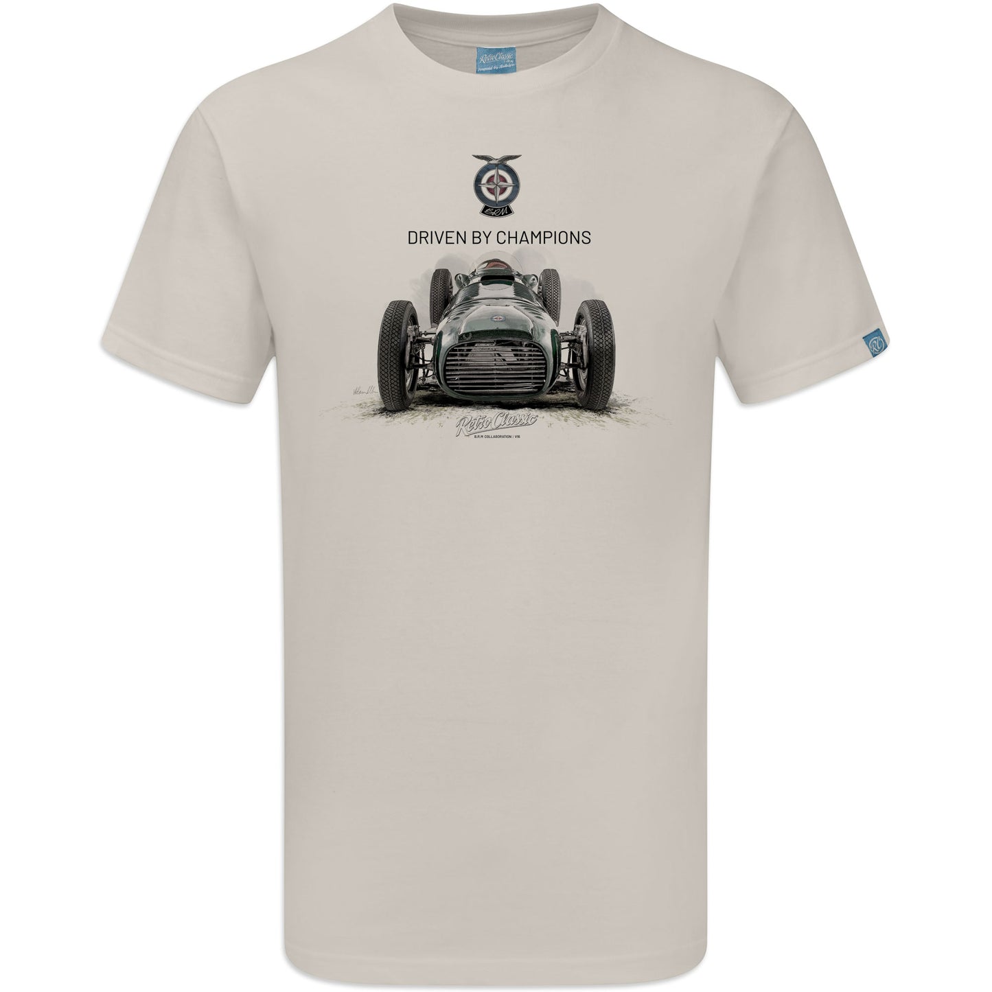 BRM V16 MK 1 Classic Race Car Front View T-Shirt