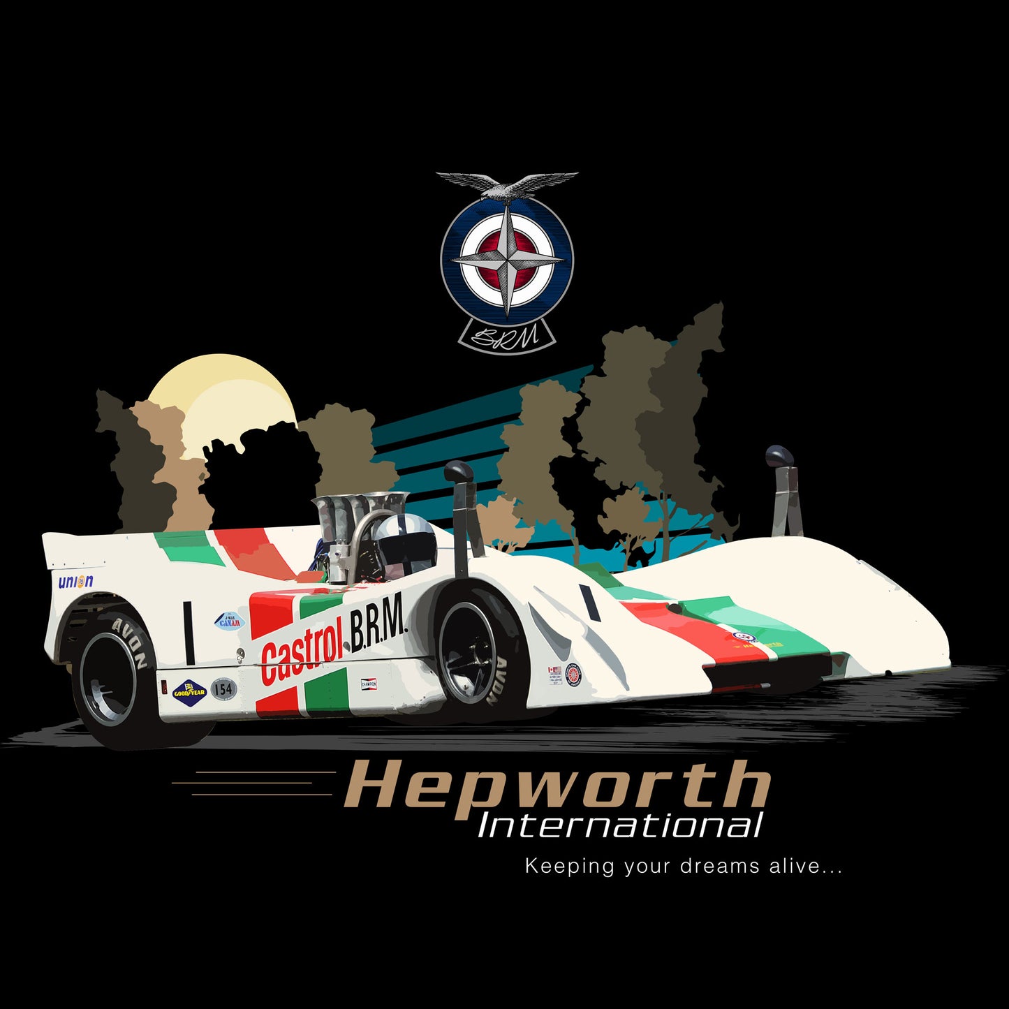 BRM P154 Can-Am Hepworth T-Shirt