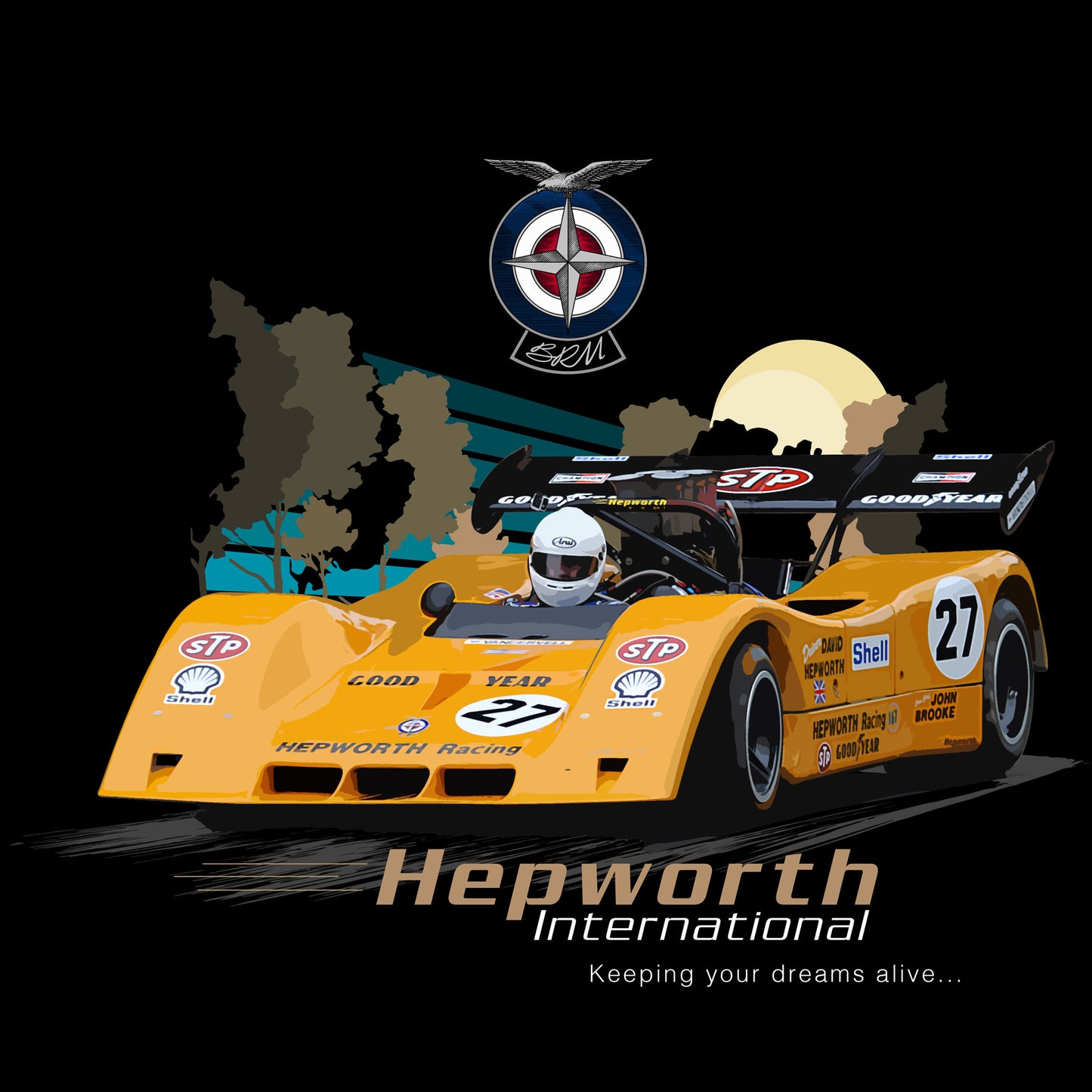 BRM P167 Can-Am Hepworth T-Shirt