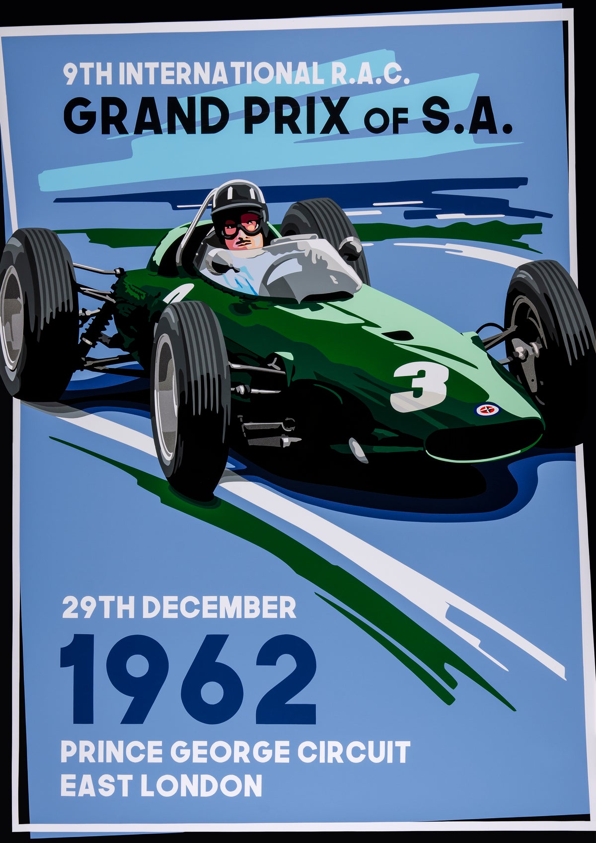 VICTORY 1962 Print by Joel Clark